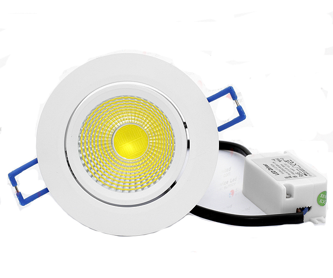 3000k warm-weiß 1500Lm DA=155mm LED Einbauleuchte 15W COB-High-Power-Spot 