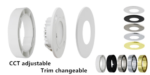 CCT adjustable led puck light